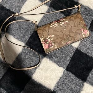 Coach Floral Crossbody Bag